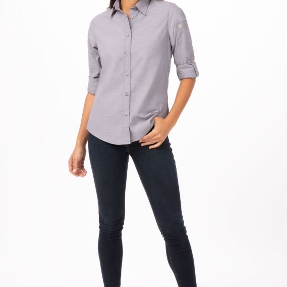 Urban Collection by Chef Works Chambray Shirts (3) Size Large $30ea or 3/$70